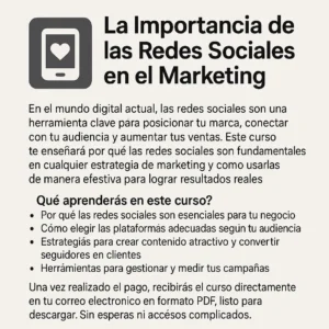 La Importancia de las Redes Sociales en el Marketing